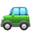 Зелений автомобіль Emoji U+1F699