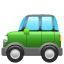 Зелений автомобіль Emoji