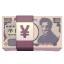 Банкнота єни емоджі U+1F4B4 Банкнота єни емоджі U+1F4B4