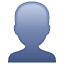 Силует людини U+1F464 Силует людини U+1F464