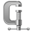 C затискач емоджі U+1F5DC C затискач емоджі U+1F5DC