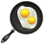 яєшня емоджі U+1F373 яєшня емоджі U+1F373