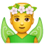 Фея емоджі U+1F9DA Фея емоджі U+1F9DA
