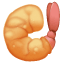 Креветка U+1F364 Креветка U+1F364