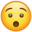 мовчазний смайлик U+1F62F мовчазний смайлик U+1F62F