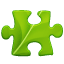 Частка головоломки U+1F9E9 Частка головоломки U+1F9E9