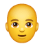 Чоловік з лисиною U+1F468 U+1F9B2 Чоловік з лисиною U+1F468 U+1F9B2