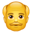 Дід Емоджі U+1F474 Дід Емоджі U+1F474