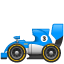 Гоночний автомобіль емоджі U+1F3CE Гоночний автомобіль емоджі U+1F3CE