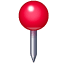 Кнопка емоджі U+1F4CD Кнопка емоджі U+1F4CD