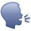 голова що говорить U+1F5E3 голова що говорить U+1F5E3