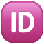 Ідентифікатор значок WhatsApp U+1F194 Ідентифікатор значок WhatsApp U+1F194