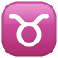 Телець знак зодіаку U+2649 Телець знак зодіаку U+2649