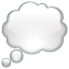 Думки міхур значок U+1F4AD Думки міхур значок U+1F4AD