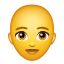 Жінка з лисиною U+1F469 U+1F9B2 Жінка з лисиною U+1F469 U+1F9B2